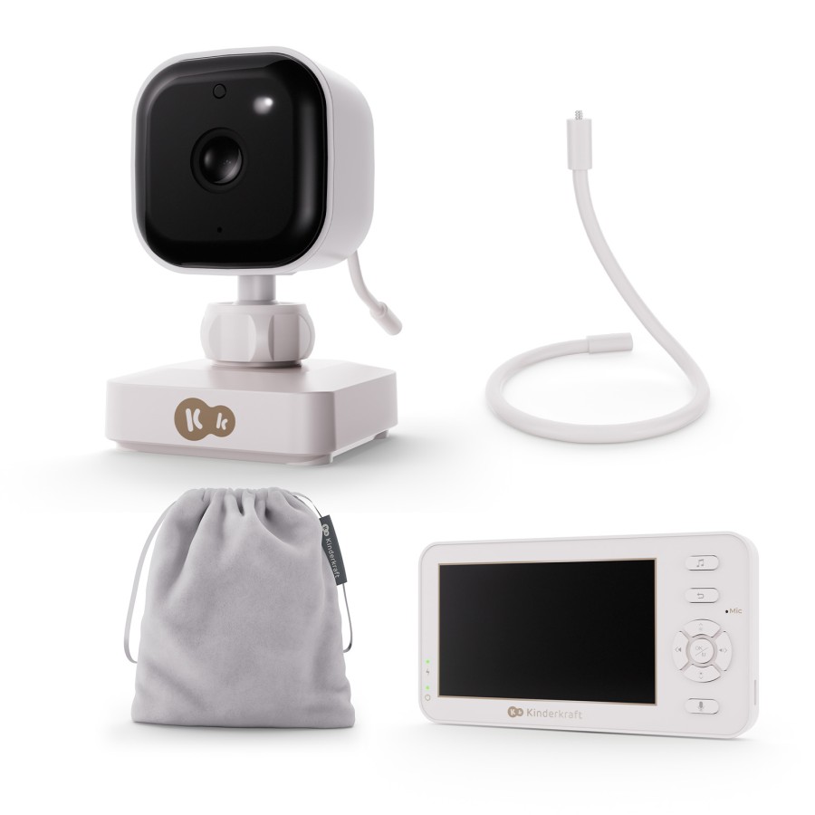 Φορητό Baby Monitor Χωρίς Wi-Fi με Οθόνη 4.3" Kinderkraft NITEEYE TRAVEL 