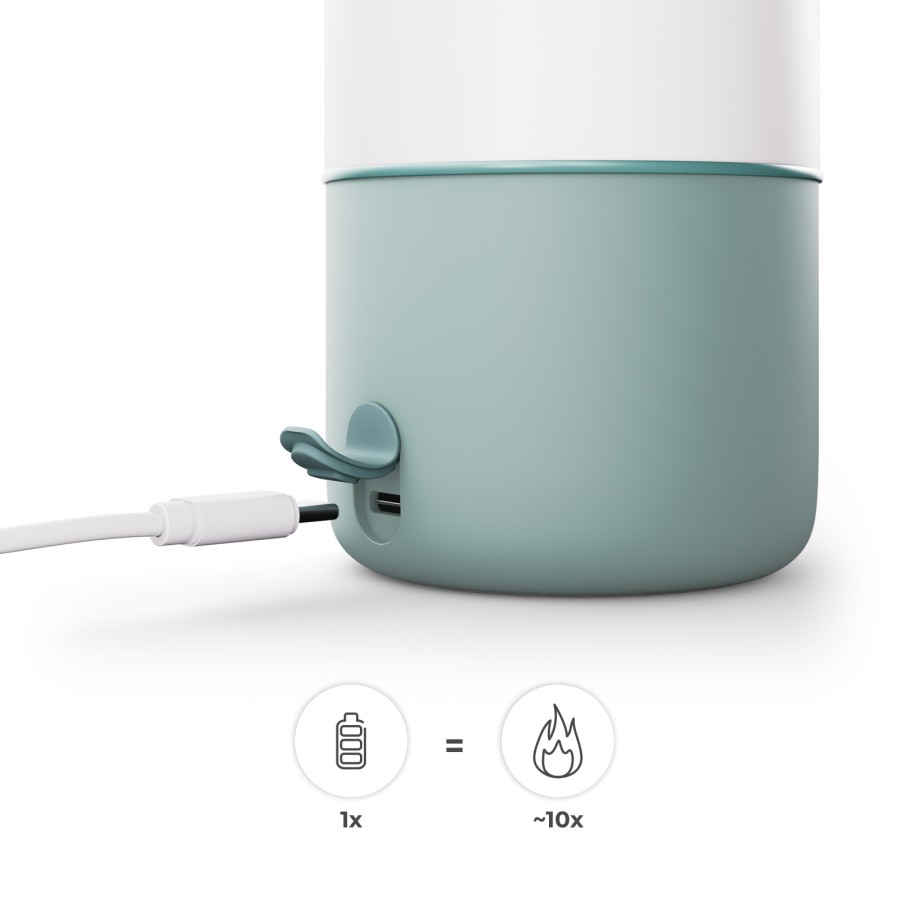 Φορητός Θερμαντήρας Γάλακτος & Θερμός 2 σε 1 500 ml Kinderkraft GAJA Green