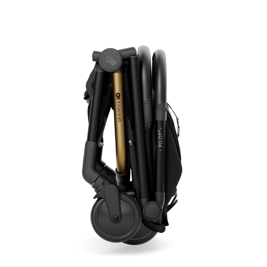 Καρότσι Ταξιδιού Cabin Size έως 22 kg Kinderkraft PILOT 2 Black