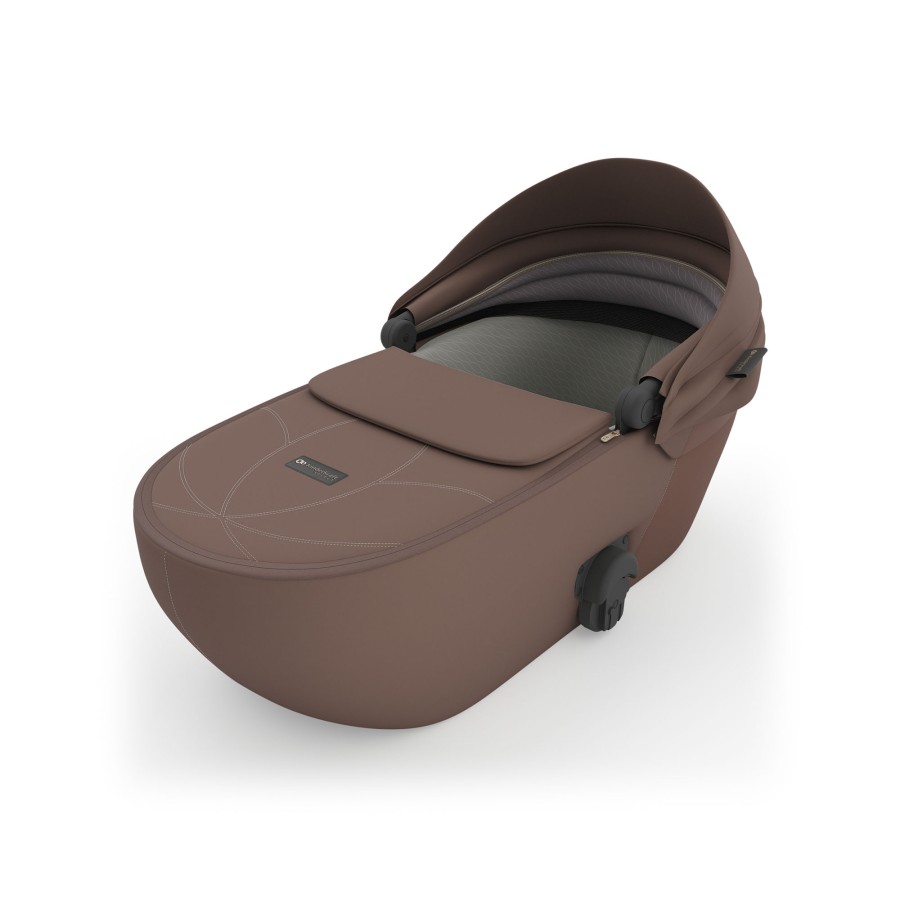 Παιδικό Σύστημα Μεταφοράς 3 σε 1 Kinderkraft PRIME 3 Brown με Κάθισμα Αυτοκινήτου & Πορτ-Μπεμπέ
