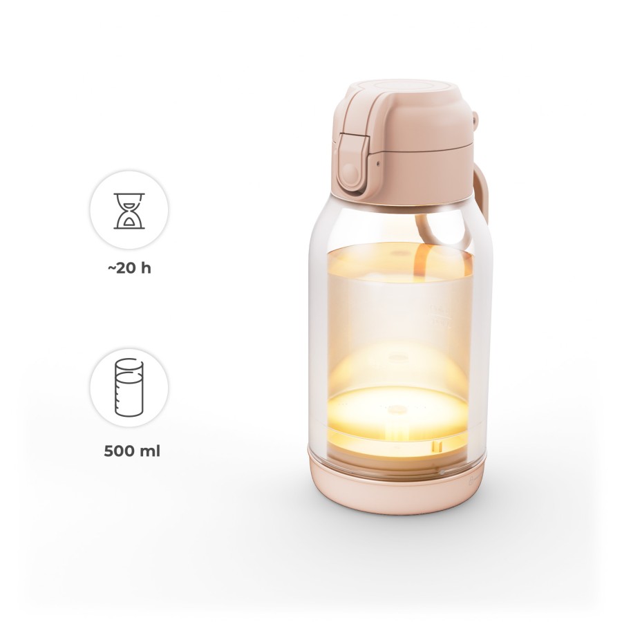 Φορητός Θερμαντήρας Γάλακτος & Θερμός 2 σε 1 500 ml Kinderkraft GAJA Beige