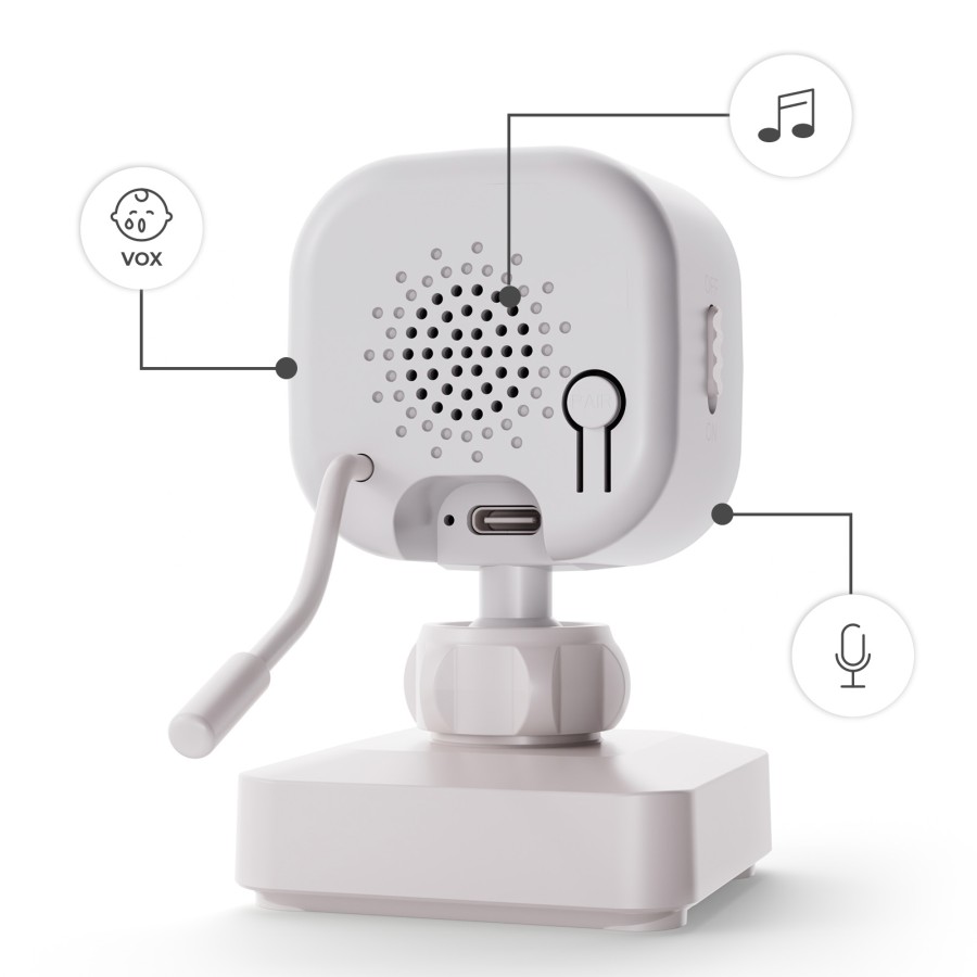 Φορητό Baby Monitor Χωρίς Wi-Fi με Οθόνη 4.3" Kinderkraft NITEEYE TRAVEL 