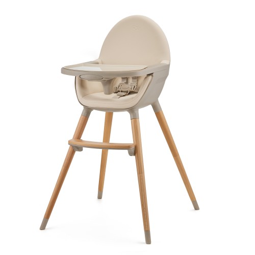 Παιδική Καρέκλα Φαγητού 2 σε 1 Kinderkraft Fini Beige