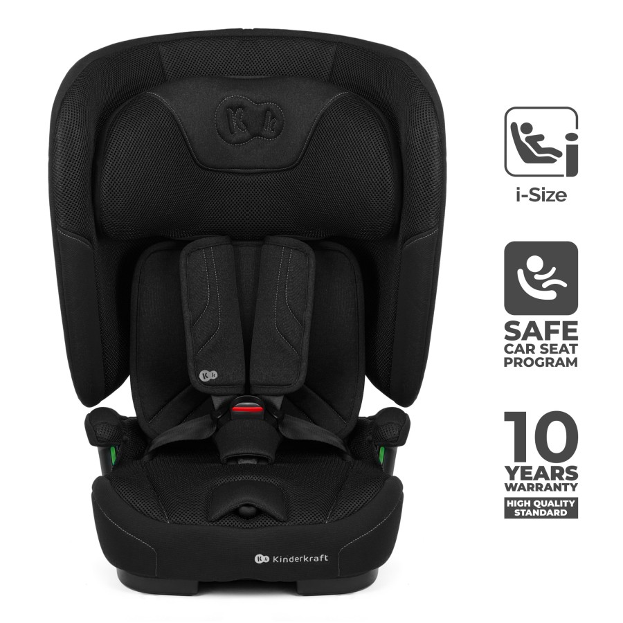 Παιδικό Κάθισμα Αυτοκινήτου Kinderkraft FIX2GO i-Size Black 76-150cm (15 μηνών-12 ετών)