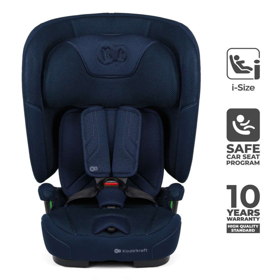 Παιδικό Κάθισμα Αυτοκινήτου Kinderkraft FIX2GO i-Size Navy 76-150cm (15 μηνών-12 ετών)