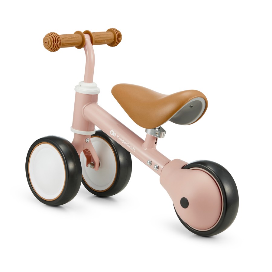 Παιδικό Τρίκυκλο Ποδήλατο Ισορροπίας Kinderkraft Mini CUTIE Light Pink