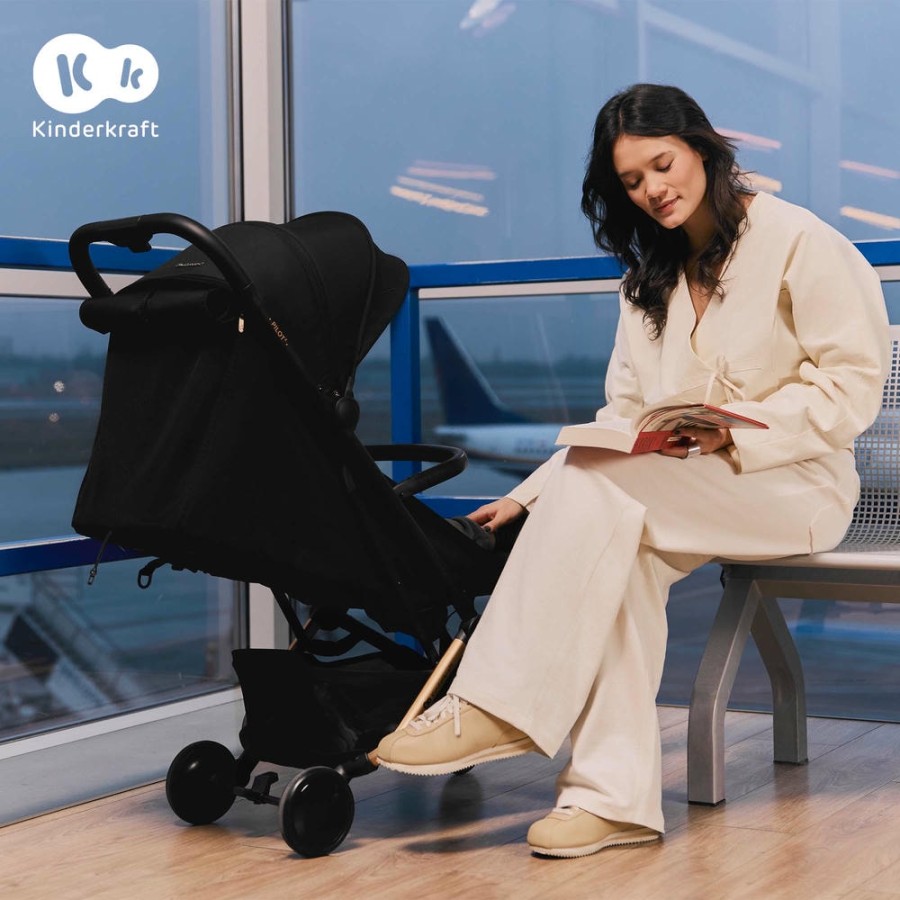 Καρότσι Ταξιδιού Cabin Size έως 22 kg Kinderkraft PILOT 2 Beige