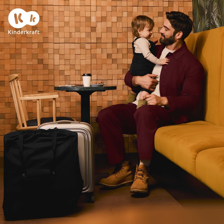 Καρότσι Ταξιδιού Cabin Size έως 22 kg Kinderkraft PILOT 2 Black