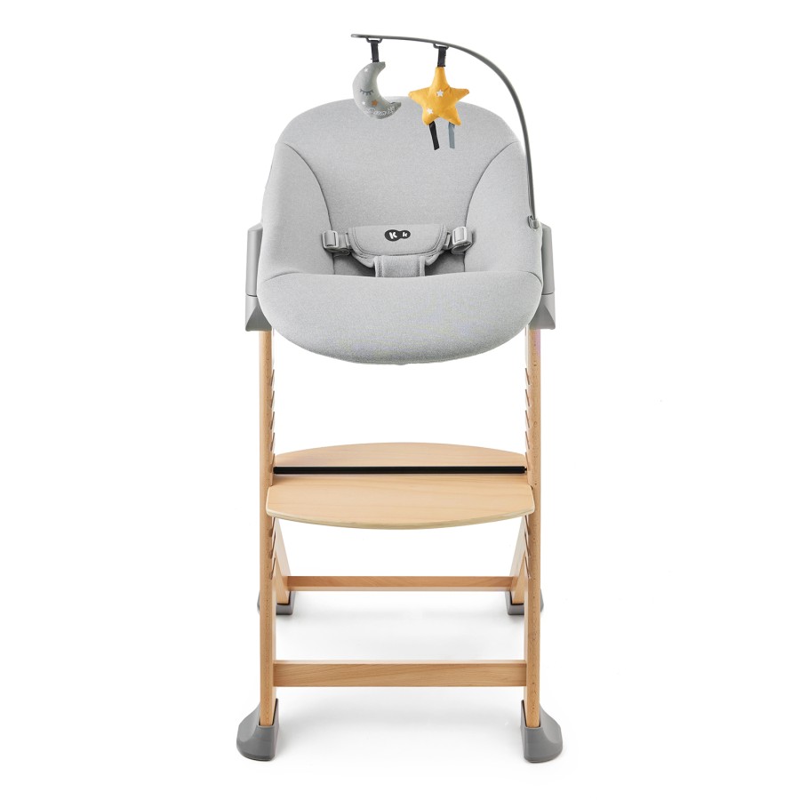 Σετ Καρέκλα Φαγητού - Ρηλάξ 2 Σε 1 Kinderkraft ENOCK + CALMEE Natural