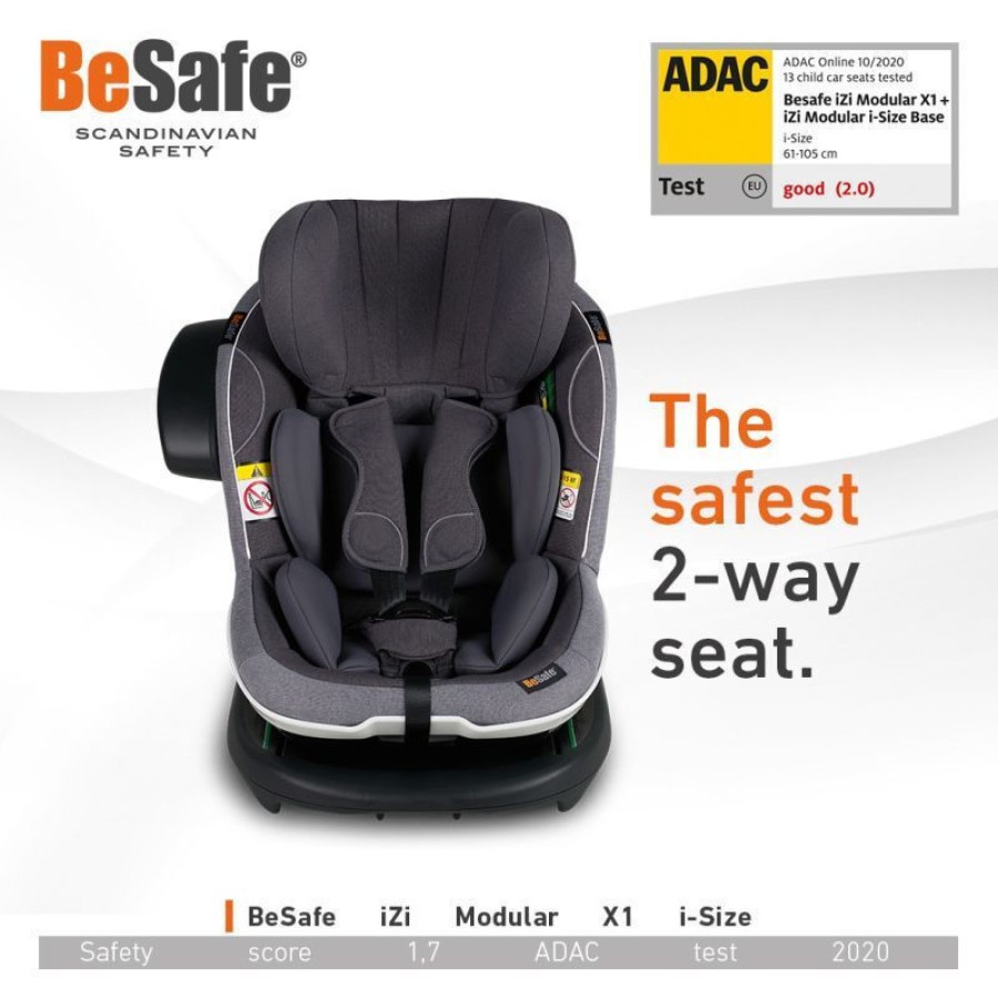 Besafe Κάθισμα Αυτοκινήτου Izi Modular X1 I-Size Metallic Melange