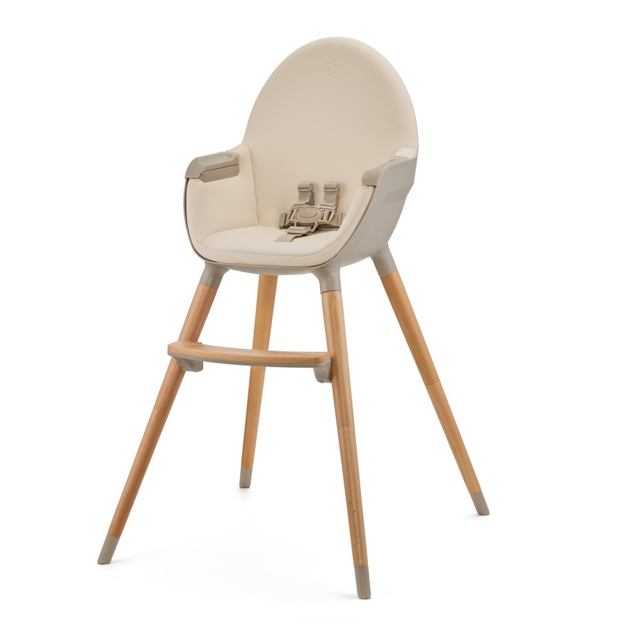 Παιδική Καρέκλα Φαγητού 2 σε 1 Kinderkraft Fini Beige