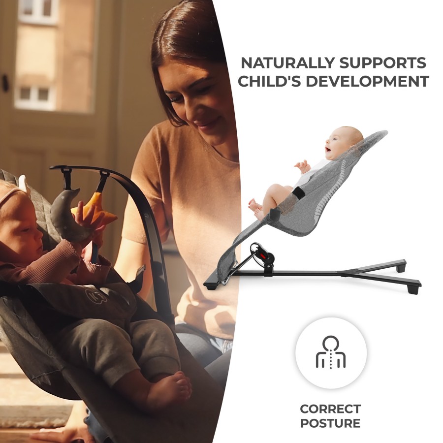 Ρηλάξ Μωρού Kinderkraft MIMI Nordic Breeze