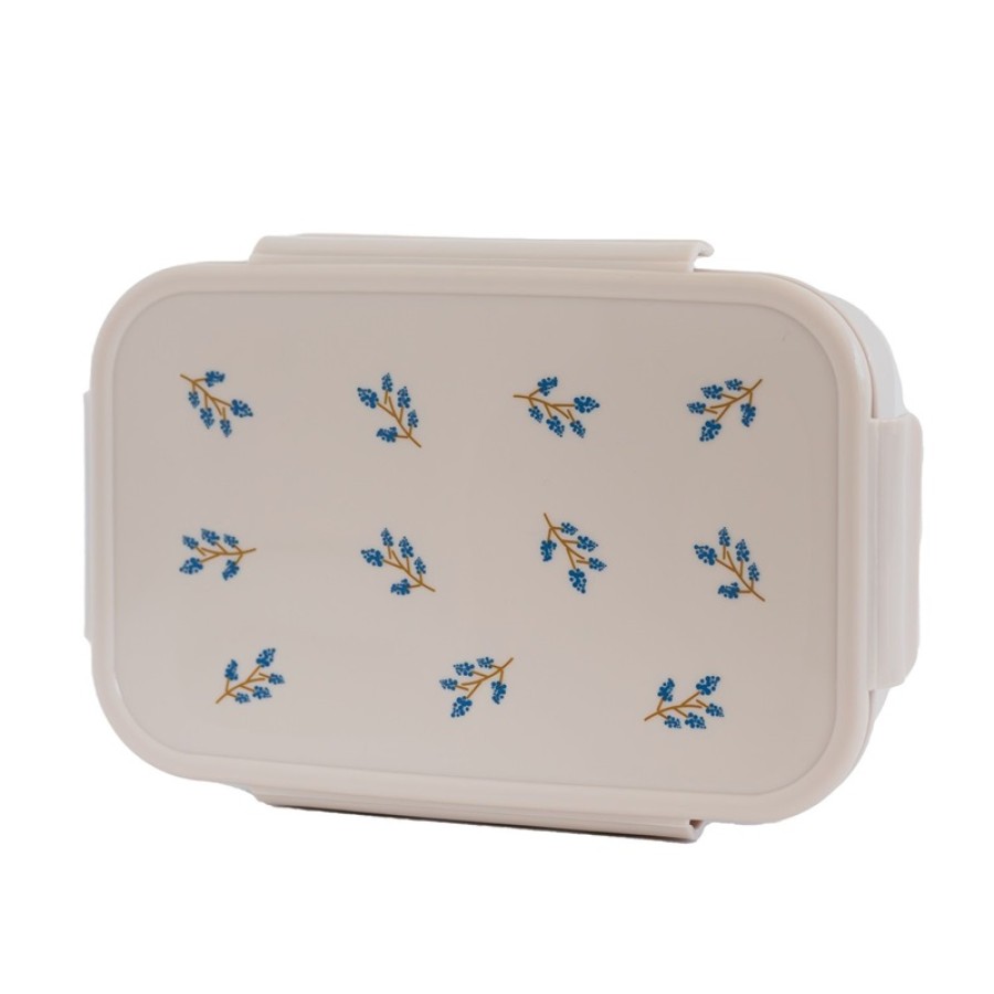 3 Sprouts Παιδικό Δοχείο Φαγητού Bento Box Blueberry Taupe