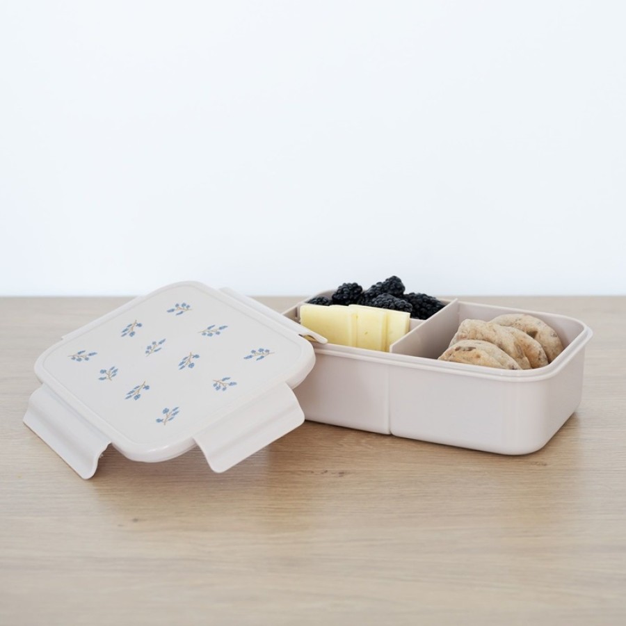 3 Sprouts Παιδικό Δοχείο Φαγητού Bento Box Blueberry Taupe