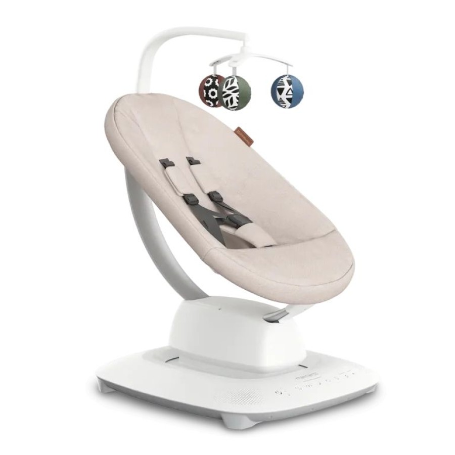 Mamaroo UPPAbaby Smart Κούνια Ρηλάξ Charlie Sand Melange