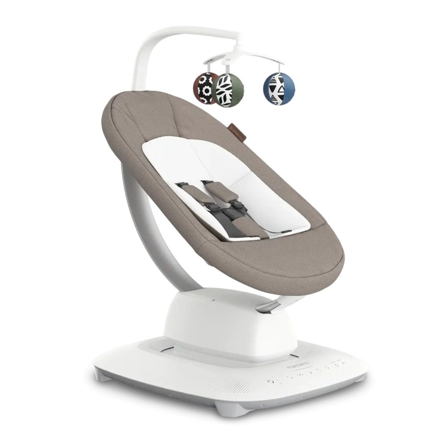Mamaroo UPPAbaby Smart Κούνια Ρηλάξ Wells Dark Taupe Melange