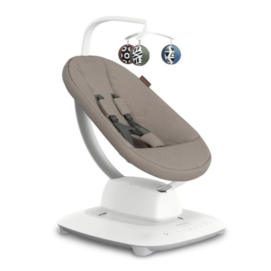 Mamaroo UPPAbaby Smart Κούνια Ρηλάξ Wells Dark Taupe Melange