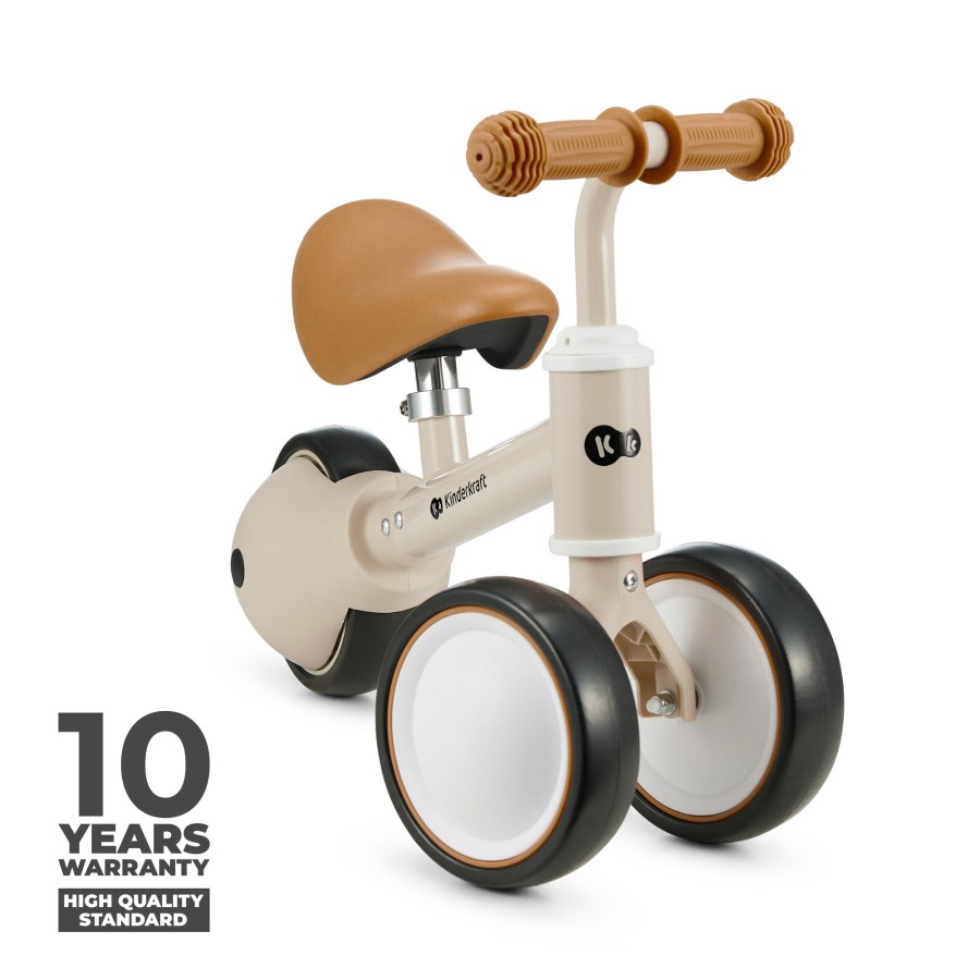 Παιδικό Τρίκυκλο Ποδήλατο Ισορροπίας Kinderkraft Mini CUTIE Beige
