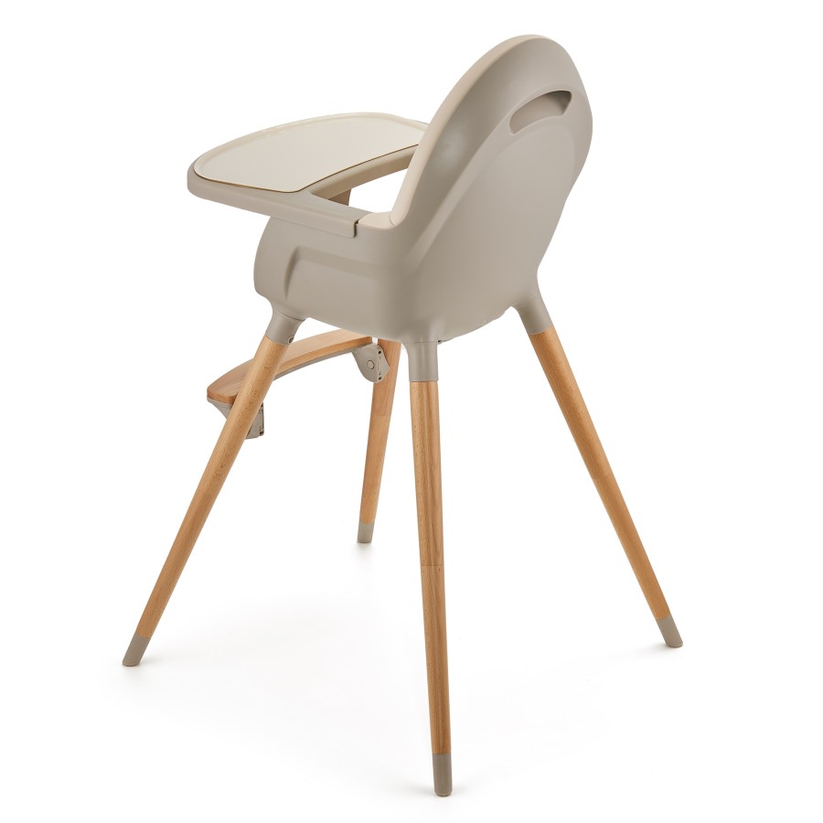 Παιδική Καρέκλα Φαγητού 2 σε 1 Kinderkraft Fini Beige