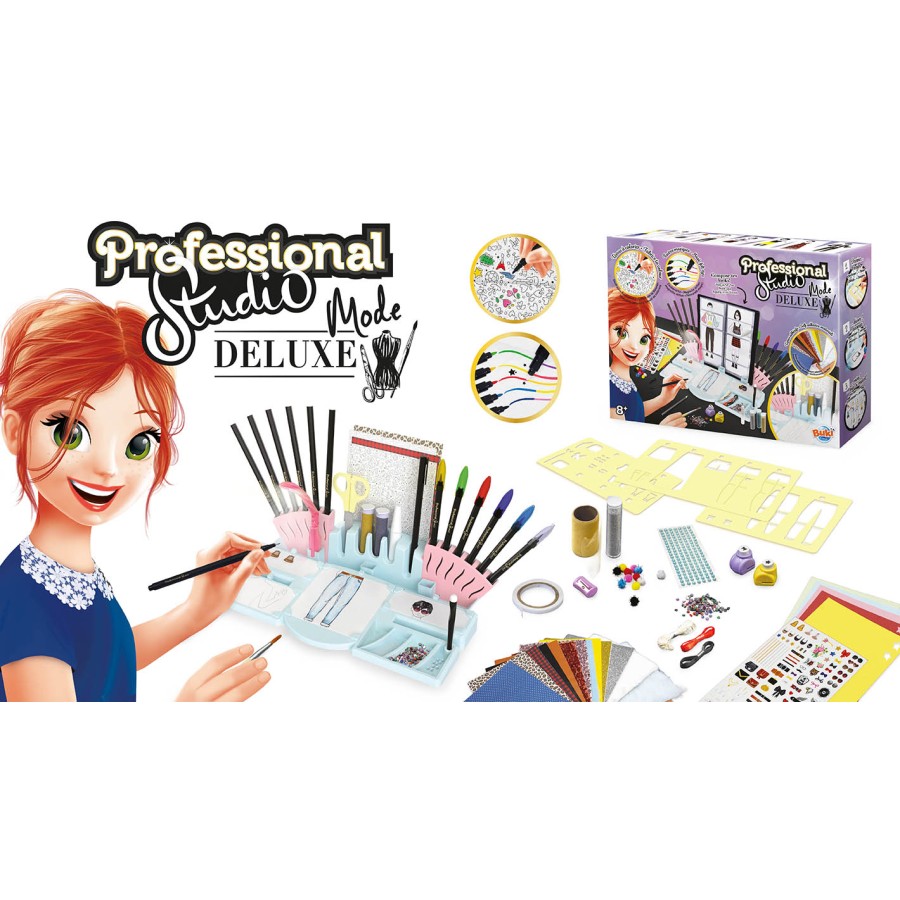 Buki France Παιδικό Σετ Σχεδίου Μόδας Professional Studio Deluxe