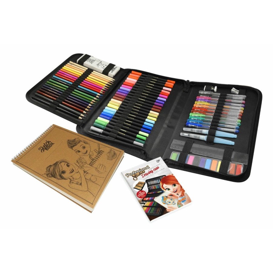 Buki France Παιδικό Εργαστήριο Ζωγραφικής Professional Studio Drawing Case