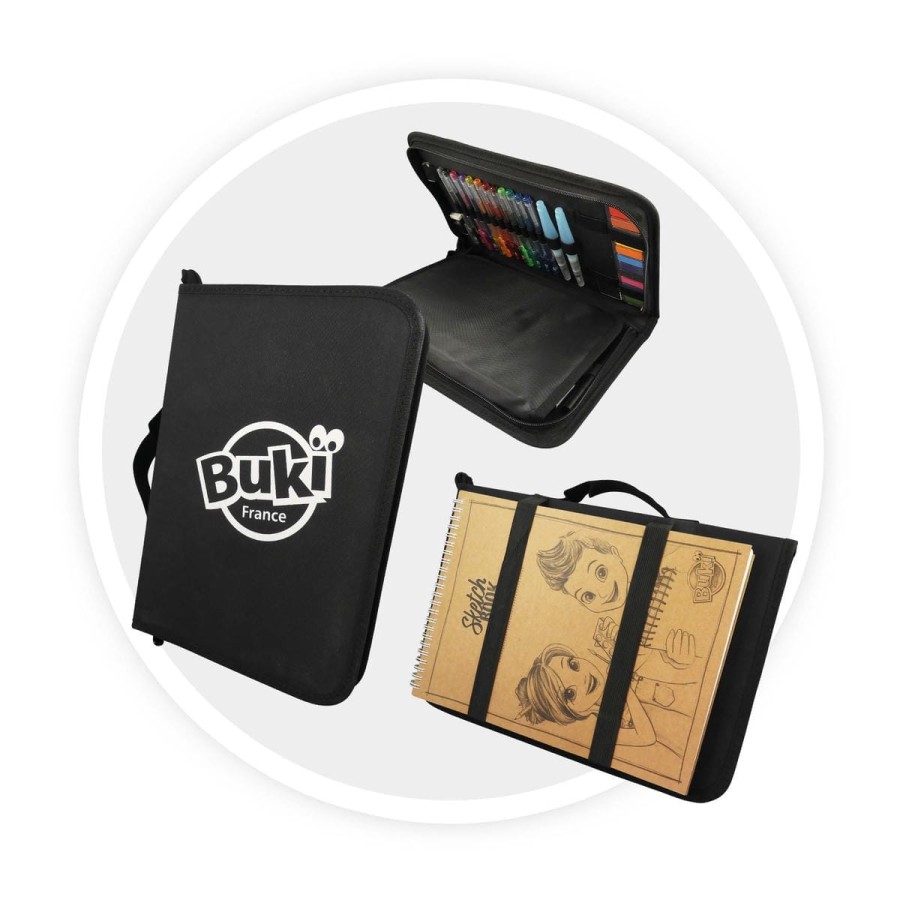 Buki France Παιδικό Εργαστήριο Ζωγραφικής Professional Studio Drawing Case