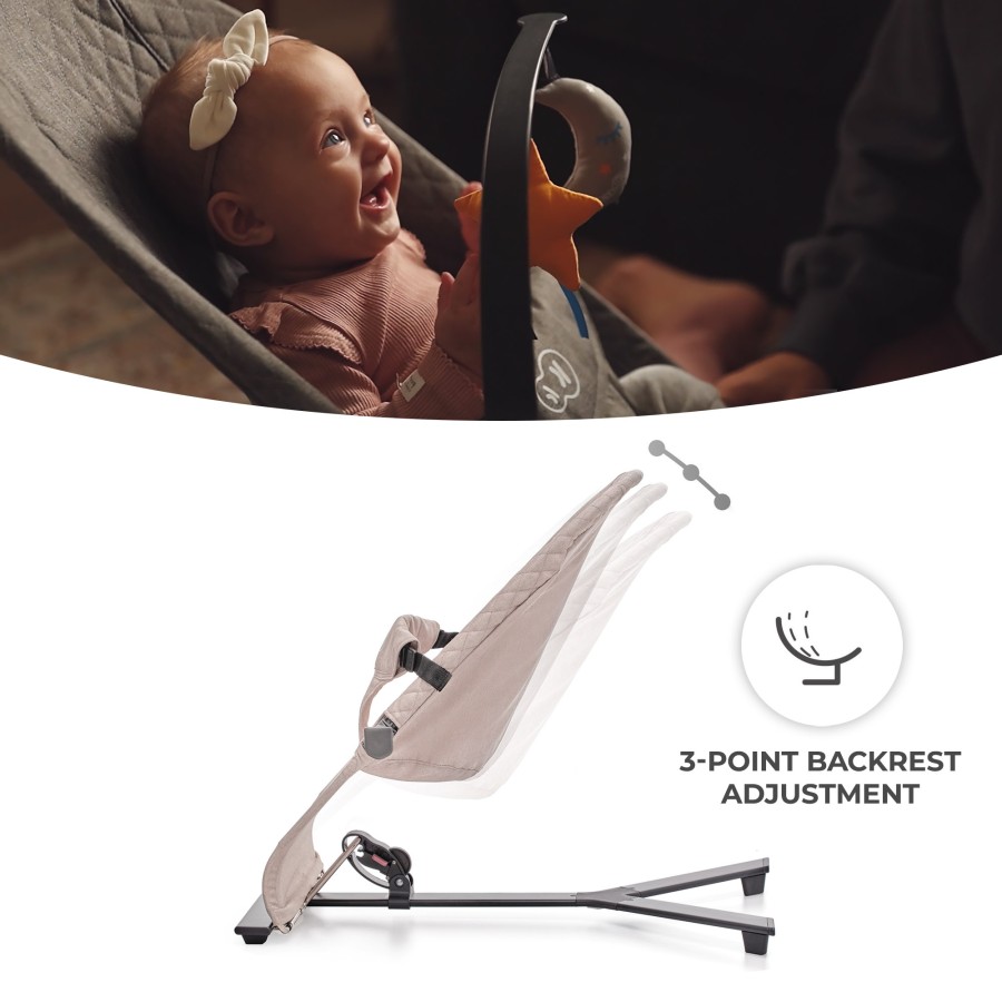 Ρηλάξ Μωρού Kinderkraft MIMI Nordic Breeze