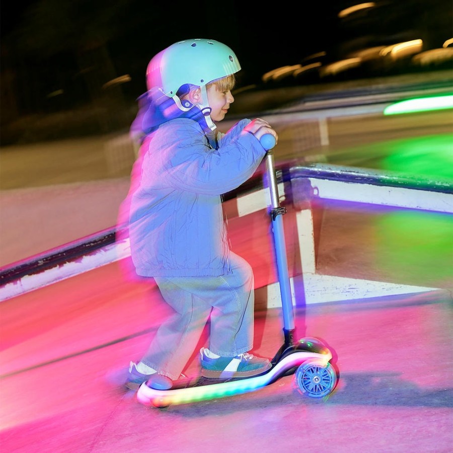 Πατίνι 2 σε 1 με Κάθισμα & LED Φωτισμό Kinderkraft RAKET UP Blue