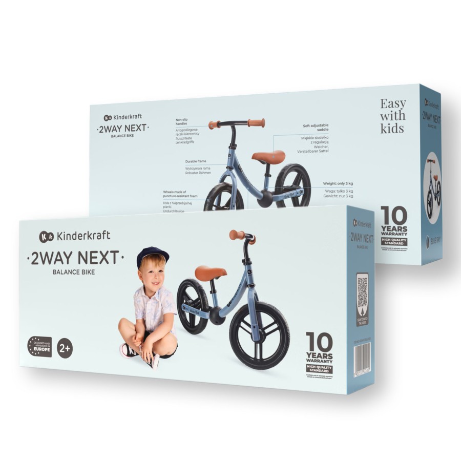 Παιδικό Ποδήλατο Ισορροπίας Kinderkraft 2WAY NEXT Blue Sky