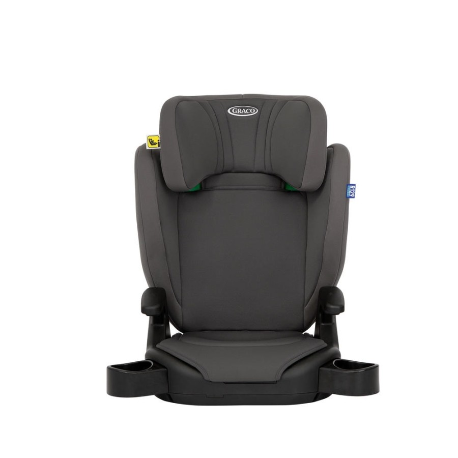 Παιδικό Κάθισμα Αυτοκινήτου GRACO Junior Maxi i-Size R129 Iron 100-150cm (15-36 κιλά)