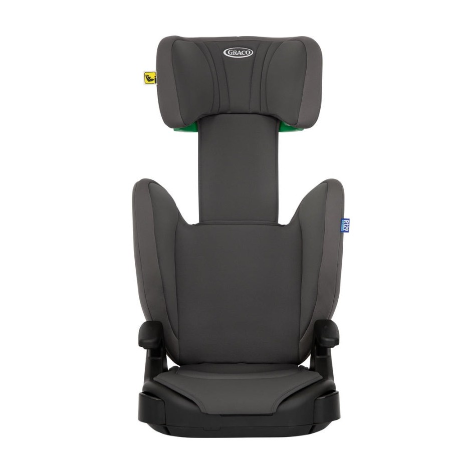 Παιδικό Κάθισμα Αυτοκινήτου GRACO Junior Maxi i-Size R129 Iron 100-150cm (15-36 κιλά)