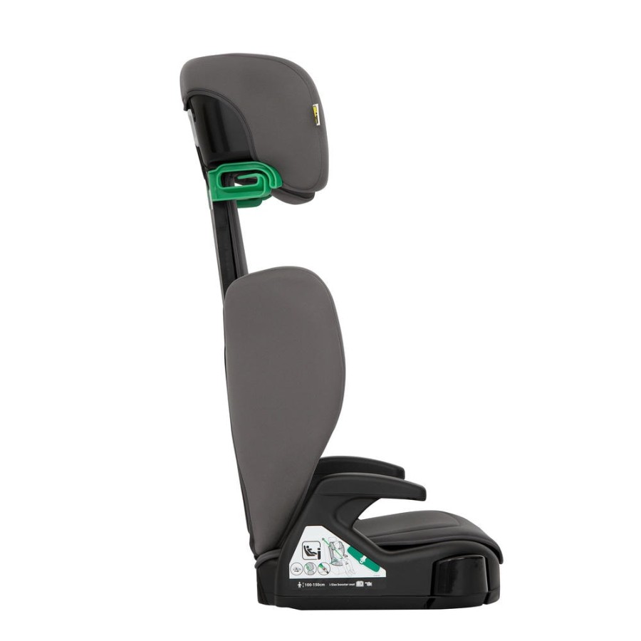 Παιδικό Κάθισμα Αυτοκινήτου GRACO Junior Maxi i-Size R129 Iron 100-150cm (15-36 κιλά)