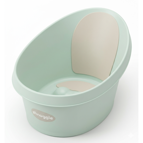SHNUGGLE Toddler Bath Μπανάκι με Τάπα Mint 12 Μηνών-4 Ετών