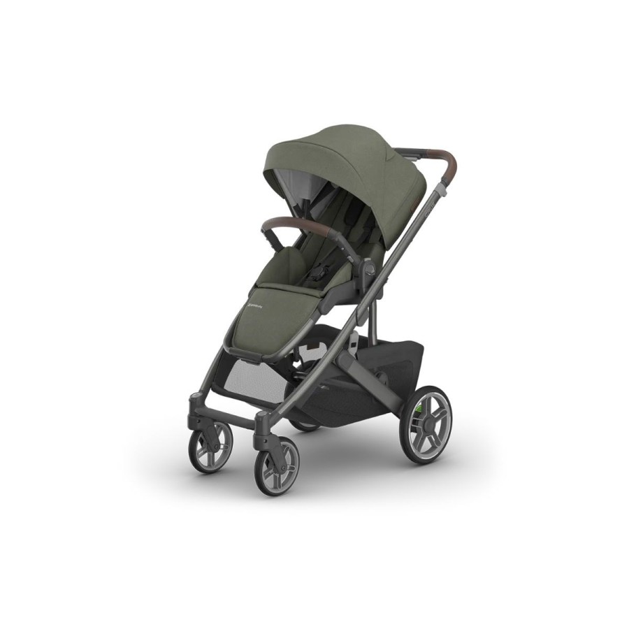 UPPAbaby Cruz V3 Βρεφικό Καρότσι Evelyn Meadow Green Graphite Frame