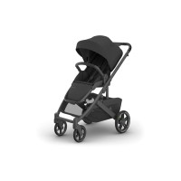 UPPAbaby Cruz V3 Βρεφικό Καρότσι James Black Carbon Frame με Black Leather