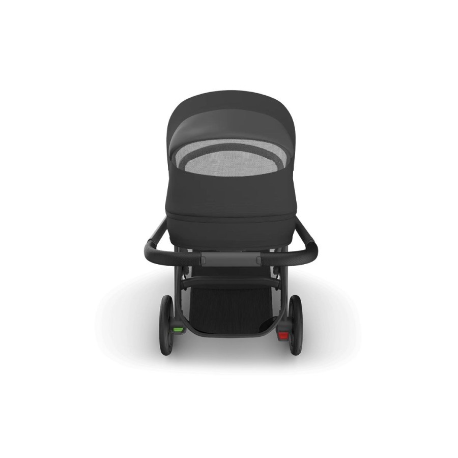 UPPAbaby Cruz V3 Βρεφικό Καρότσι James Black Carbon Frame με Black Leather