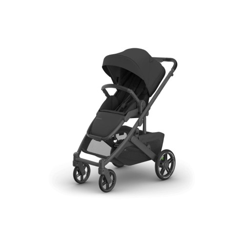 UPPAbaby Cruz V3 Βρεφικό Καρότσι James Black Carbon Frame με Black Leather