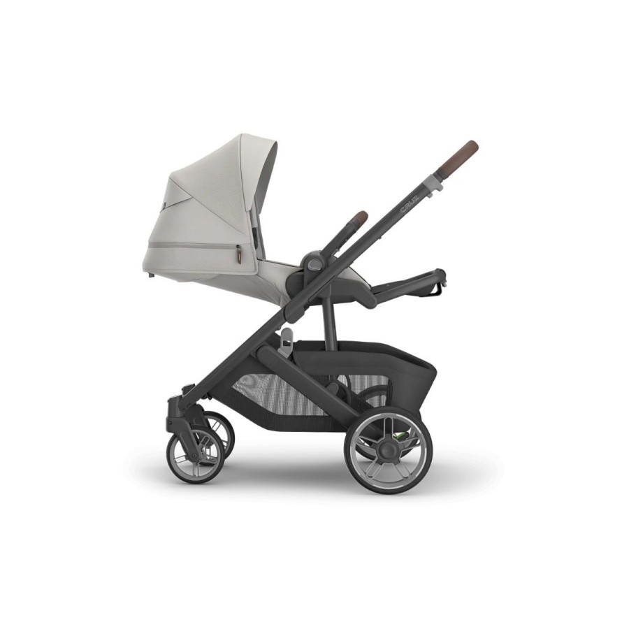 UPPAbaby Cruz V3 Βρεφικό Καρότσι Savannah Pearl Gray Jacquard Carbon Frame