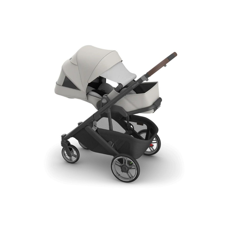 UPPAbaby Cruz V3 Βρεφικό Καρότσι Savannah Pearl Gray Jacquard Carbon Frame