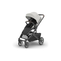 UPPAbaby Cruz V3 Βρεφικό Καρότσι Savannah Pearl Gray Jacquard Carbon Frame