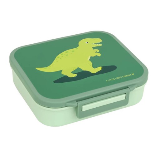 Παιδικό Δοχείο Φαγητού Bento με Χωρίσματα 900ml A Little Lovely Company Dinosaur