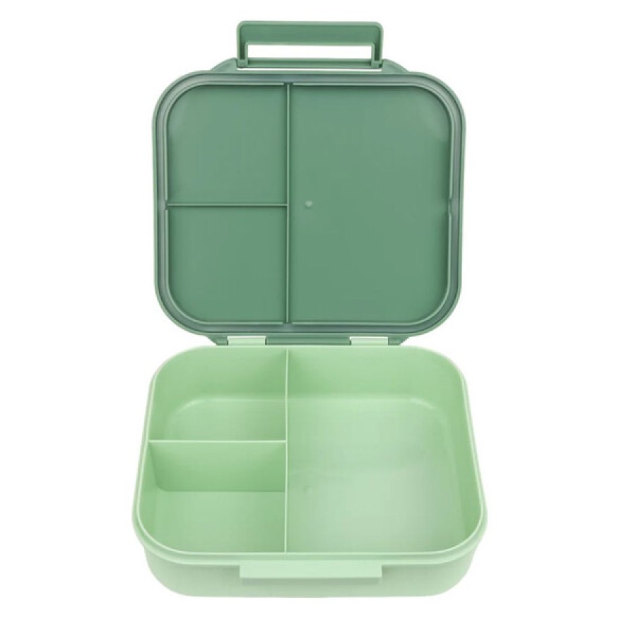 Παιδικό Δοχείο Φαγητού Bento με Χωρίσματα 900ml A Little Lovely Company Dinosaur
