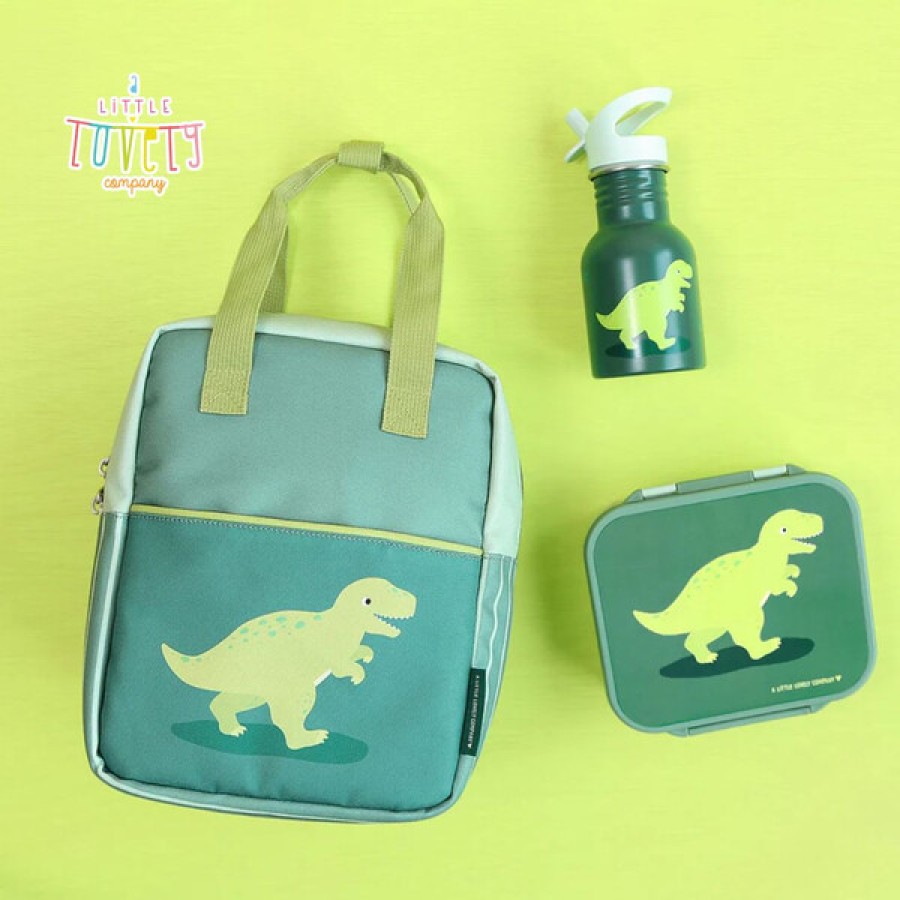 Παιδικό Δοχείο Φαγητού Bento με Χωρίσματα 900ml A Little Lovely Company Dinosaur