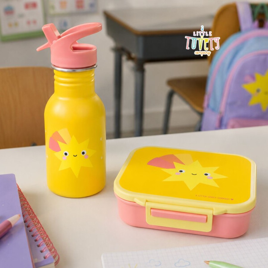Παιδικό Δοχείο Φαγητού Bento με Χωρίσματα 900ml A Little Lovely Company Shooting Star