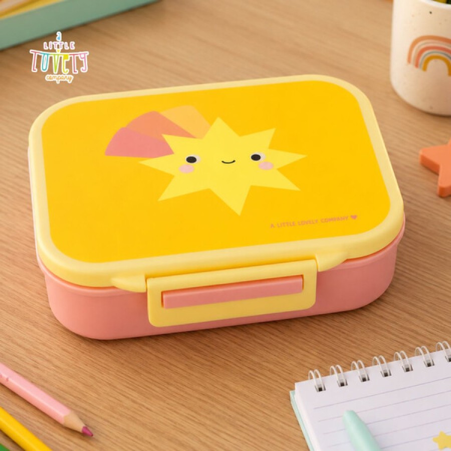 Παιδικό Δοχείο Φαγητού Bento με Χωρίσματα 900ml A Little Lovely Company Shooting Star