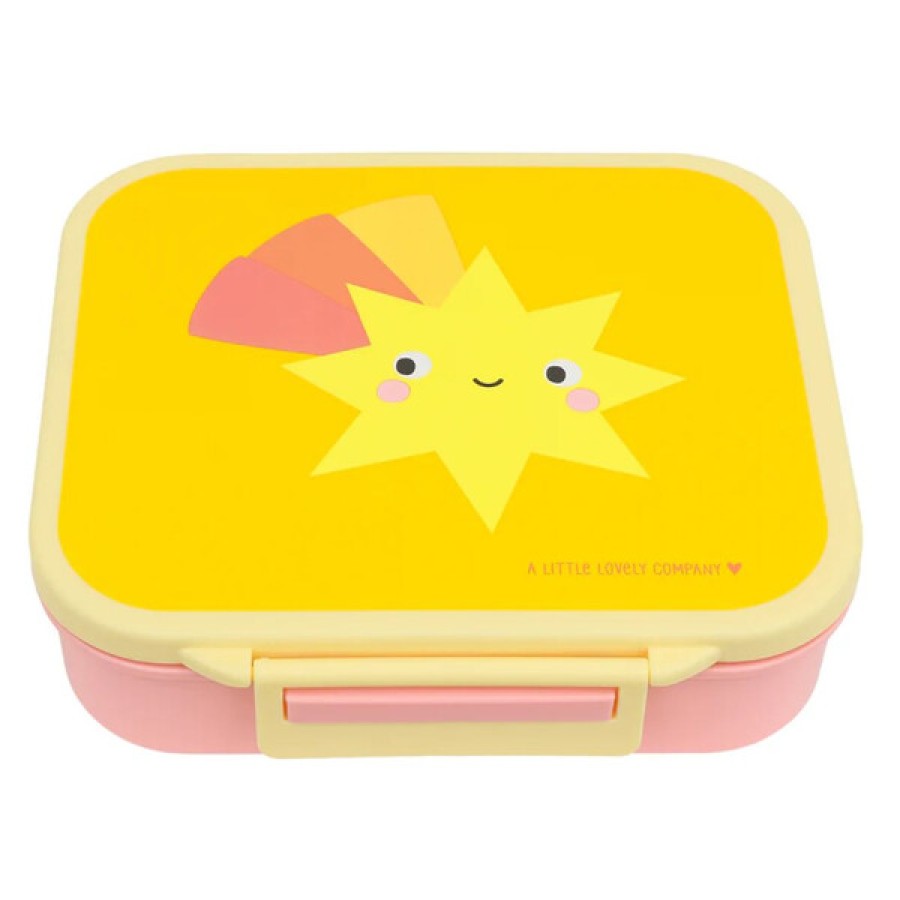 Παιδικό Δοχείο Φαγητού Bento με Χωρίσματα 900ml A Little Lovely Company Shooting Star