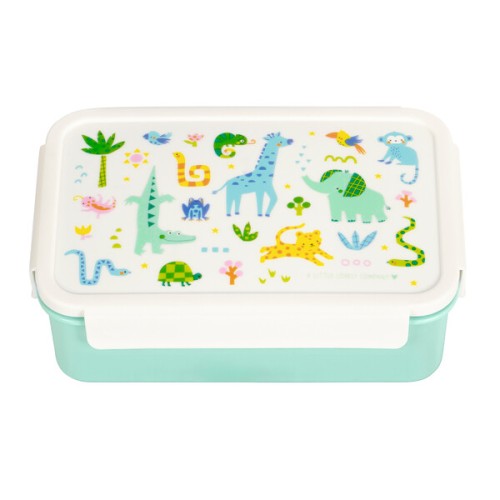 Παιδικό Δοχείο Φαγητού Bento με Χωρίσματα 1.2L A Little Lovely Company Hearts