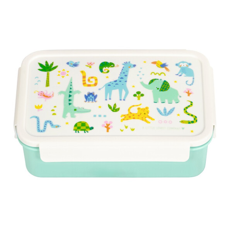 Παιδικό Δοχείο Φαγητού Bento με Χωρίσματα 1.2L A Little Lovely Company Hearts