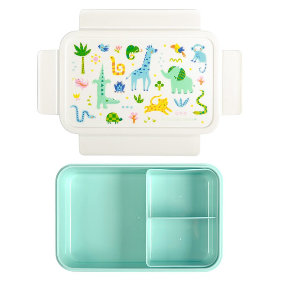 Παιδικό Δοχείο Φαγητού Bento με Χωρίσματα 1.2L A Little Lovely Company Hearts