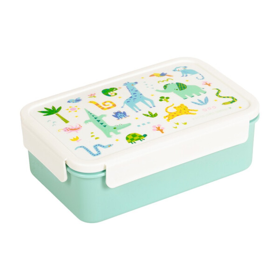 Παιδικό Δοχείο Φαγητού Bento με Χωρίσματα 1.2L A Little Lovely Company Hearts